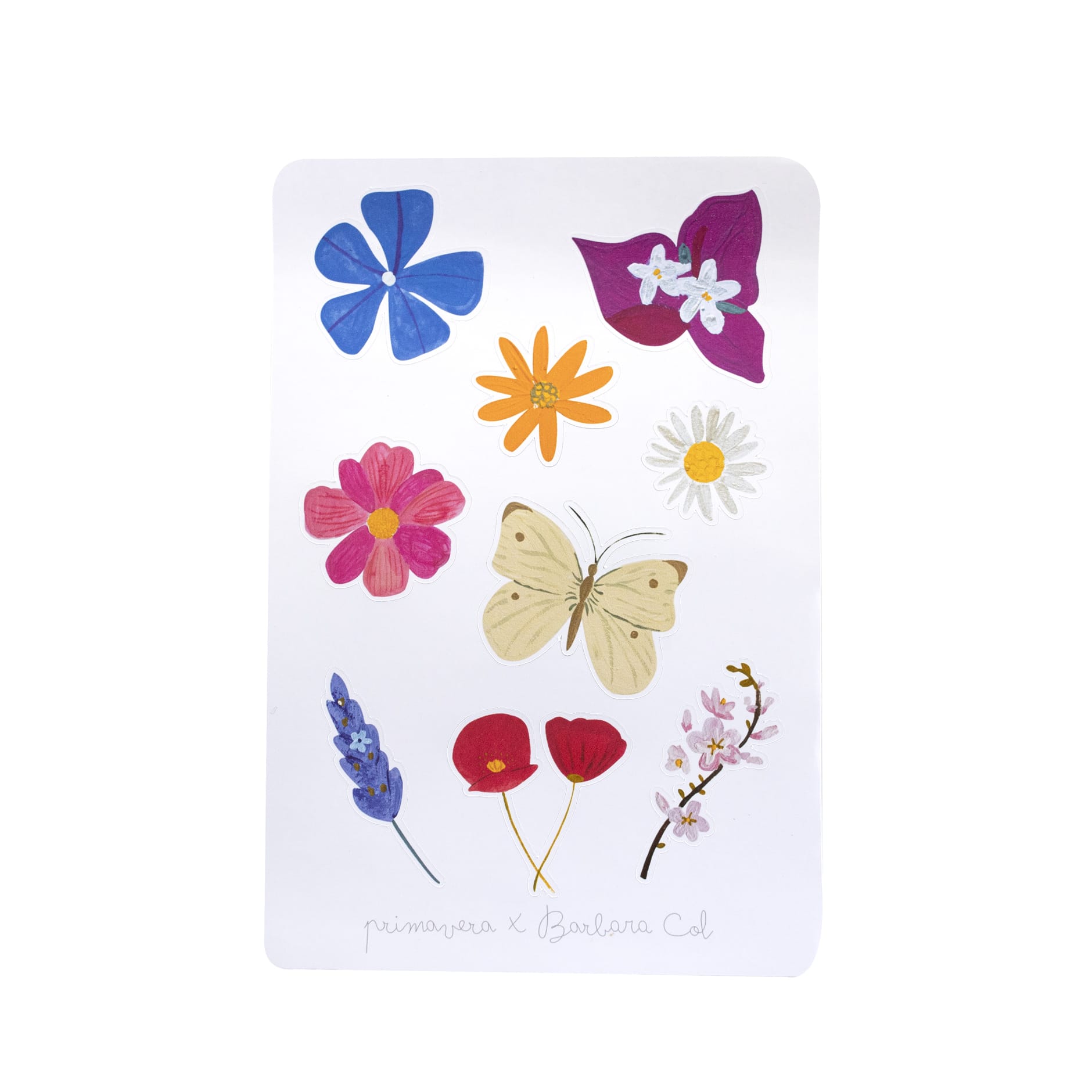 Hoja de Stickers Primavera – DECATALOGO