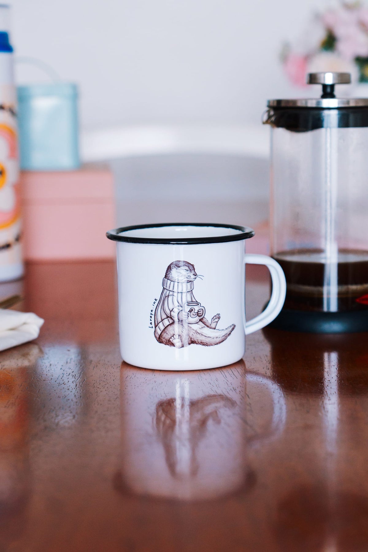 Tazón enlozado Chungungo base