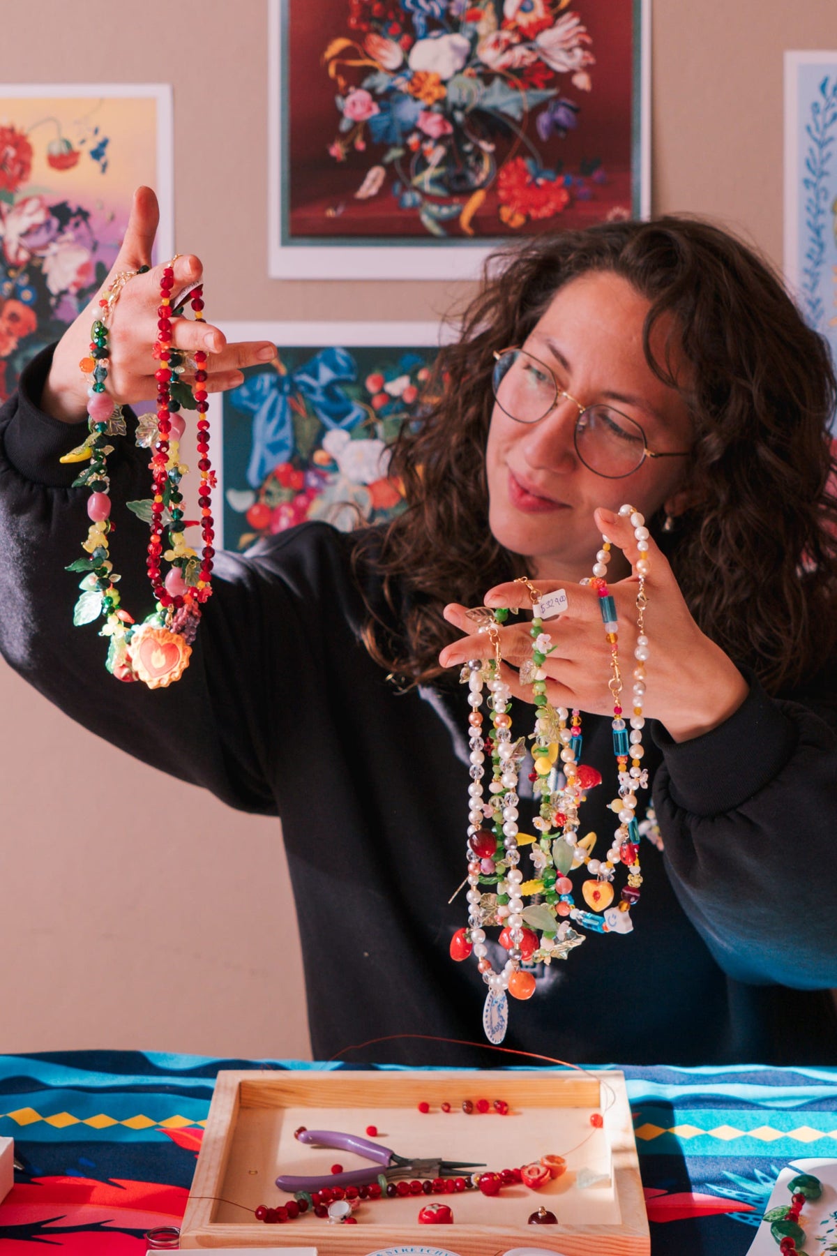 Taller Arma Tu Collar CLAUDIA GONOLI