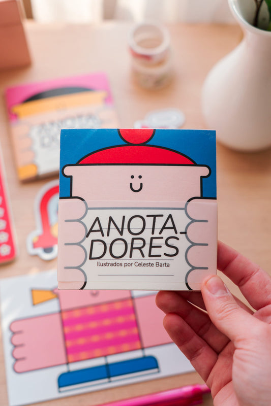 Anotadores 10 x 10 cm - 40 hojas papel bookcel Anotadores Barta