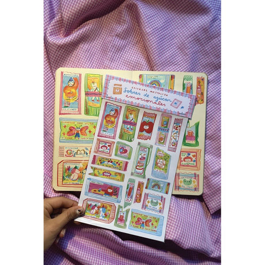 Stickers Sobres Azucar Emocionenales