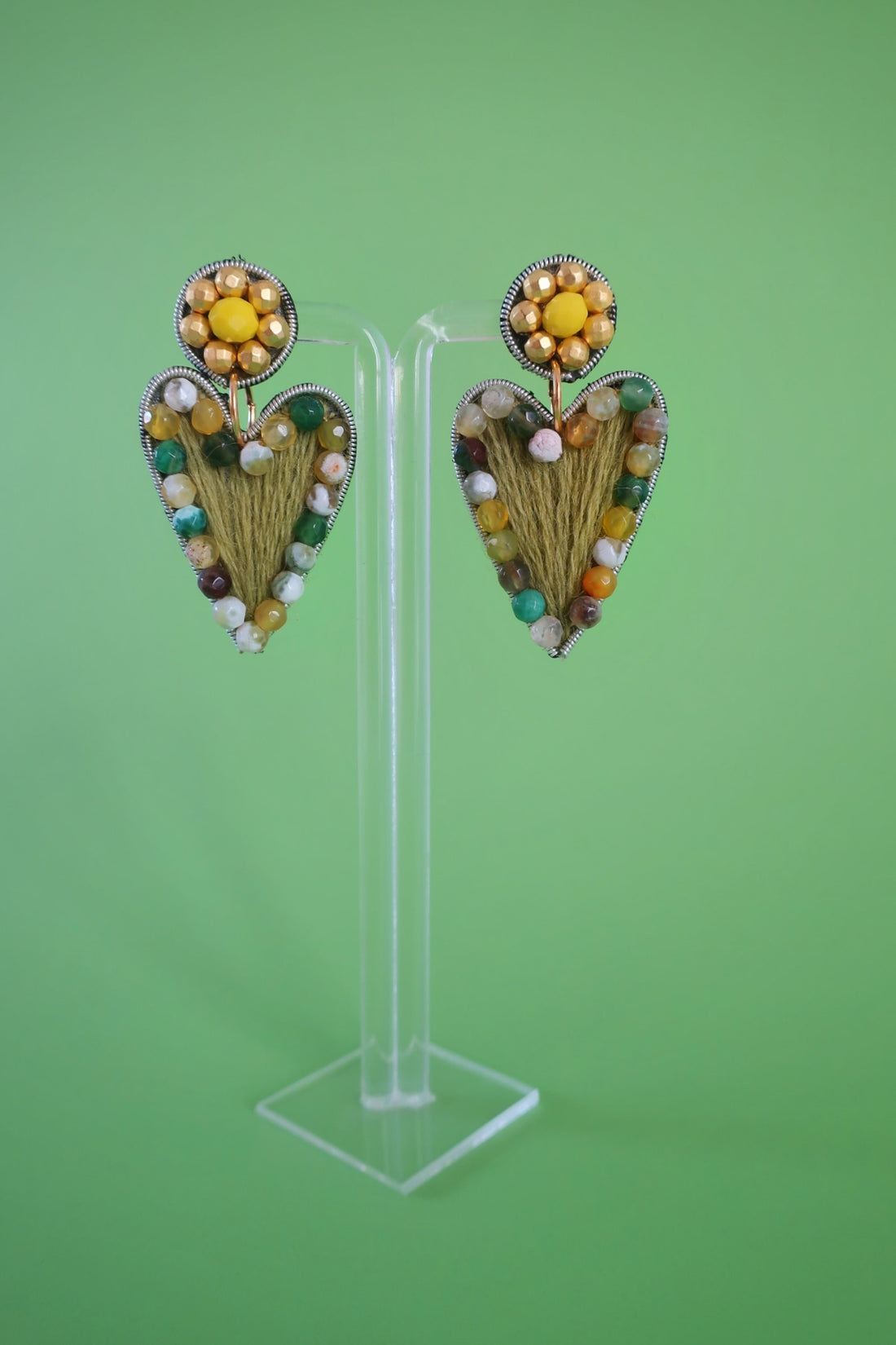 Aros corazón bordados 001 base – DECATALOGO