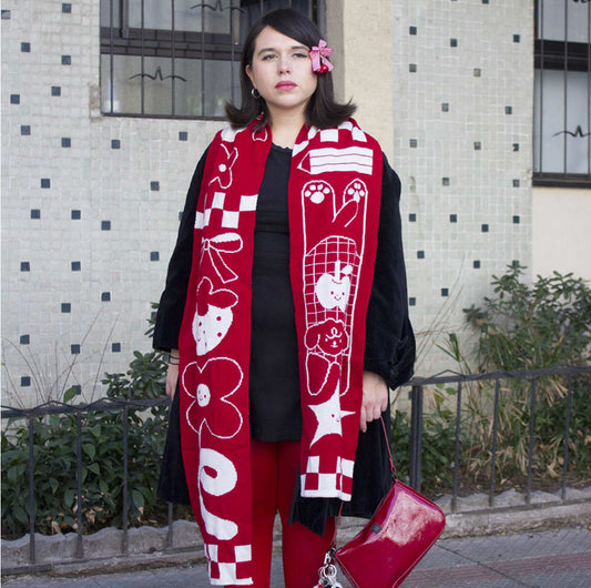Bufanda Bb Roja