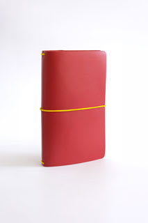 Journal Classic ROJO Journal cuero rojo tamaño grande