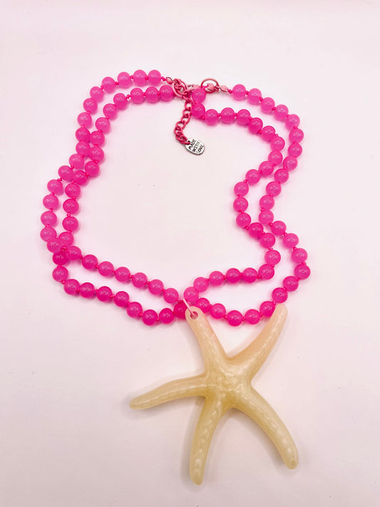 Maxi Fluor Rosado Collar