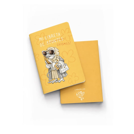 Libreta A5 sapa amarillo