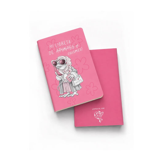 Libreta A5sapa rosado sapa rosado