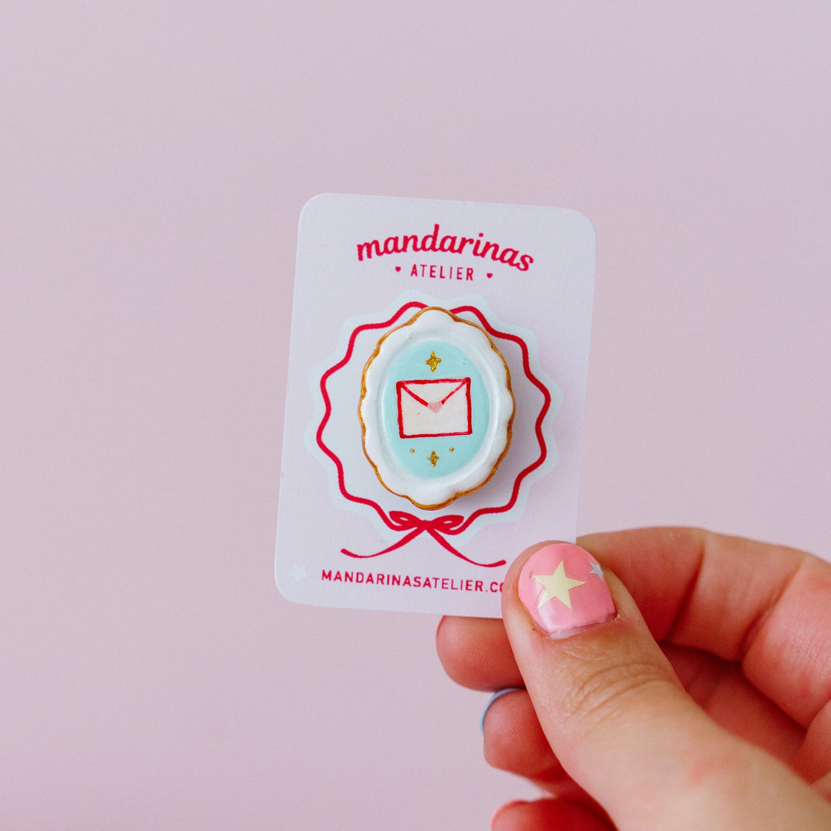 Prendedor Pin Carta