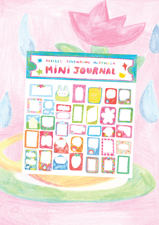 Papeles Journaling Mini Journal Pack Papeles