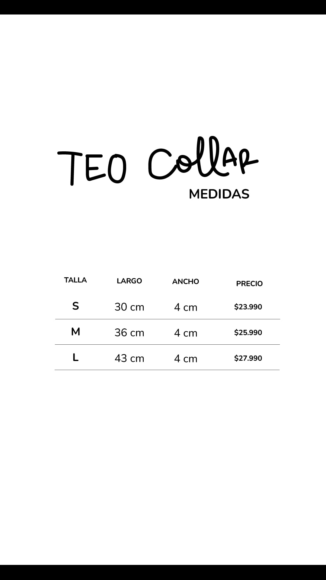 COLLAR VERDE TEO S