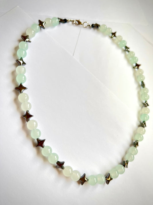 Collar Glass destellos 3