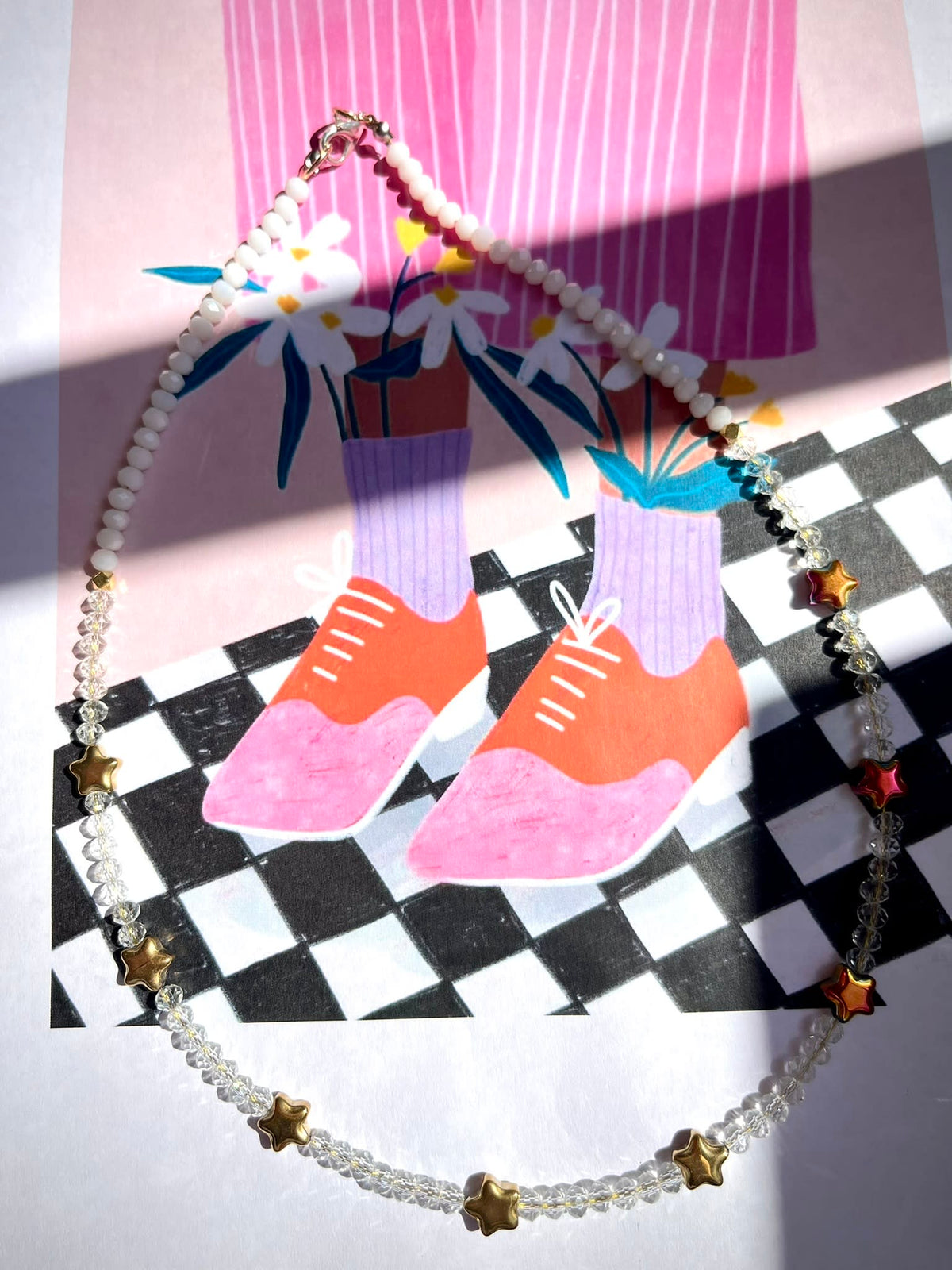 Collar Glass star 1