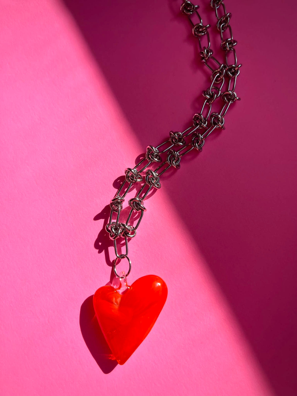 Cadena púas Maxi corazón Base
