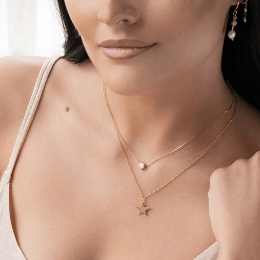 Collar Gold Vermeil Estre Xl