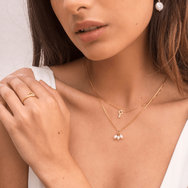 Collar Perlas Always Gold