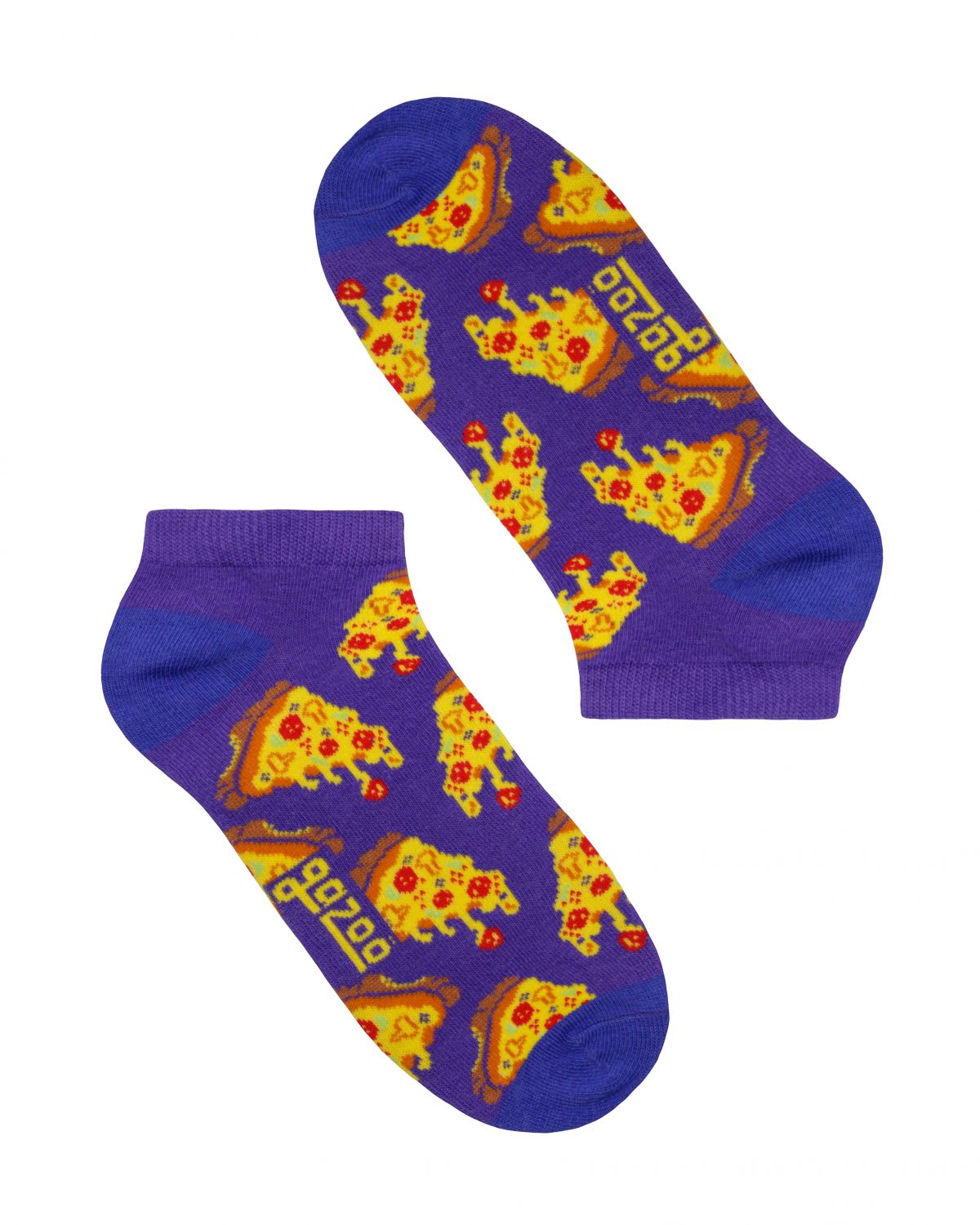 Calcetin Pizza corto MORADO 36 - 42