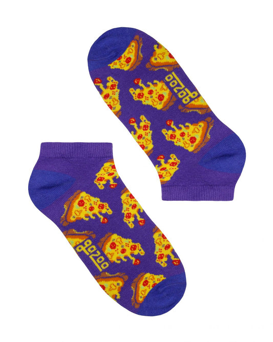 Calcetin Pizza corto MORADO 36 - 42