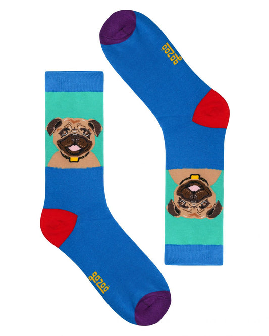 Calcetin Pug MEN CELESTE 41 - 46