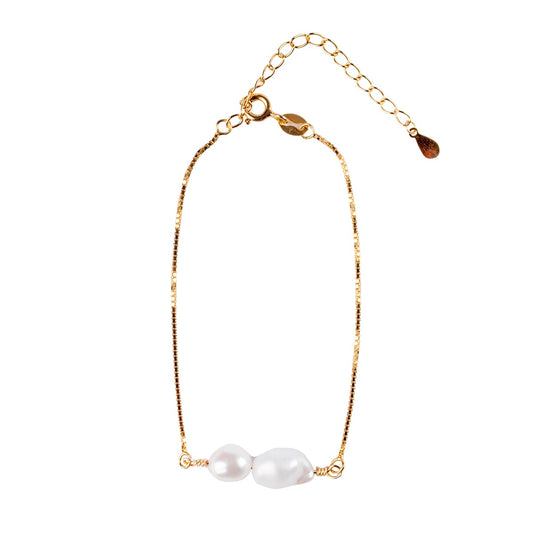 Pulsera Always Perla Gold