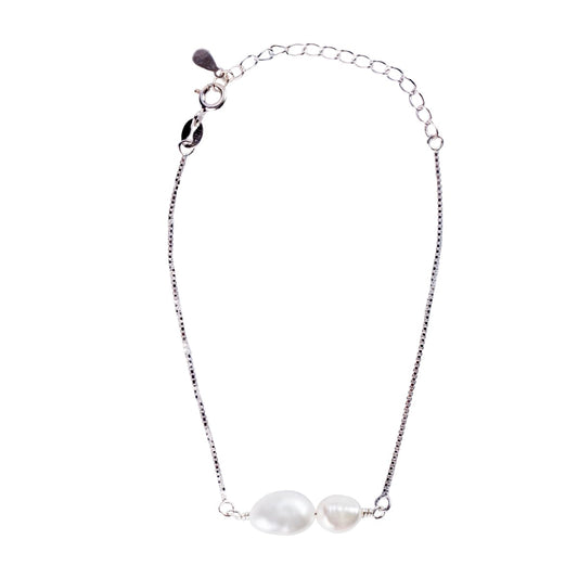 Pulsera Always Perla Plata