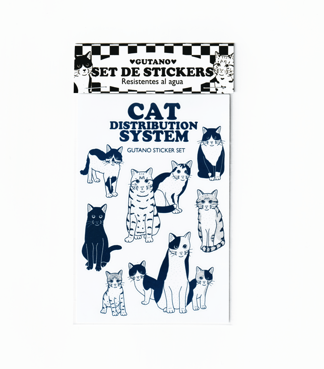 set de stickers Cat distribution system – DECATALOGO