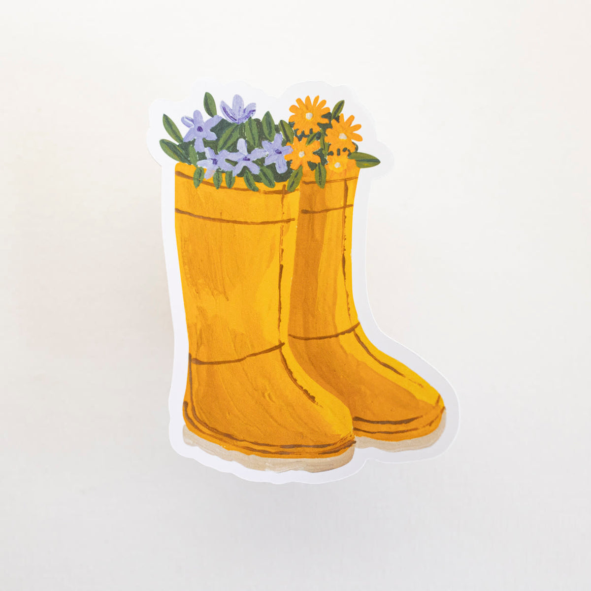 Sticker unitario Botas amarillas – DECATALOGO