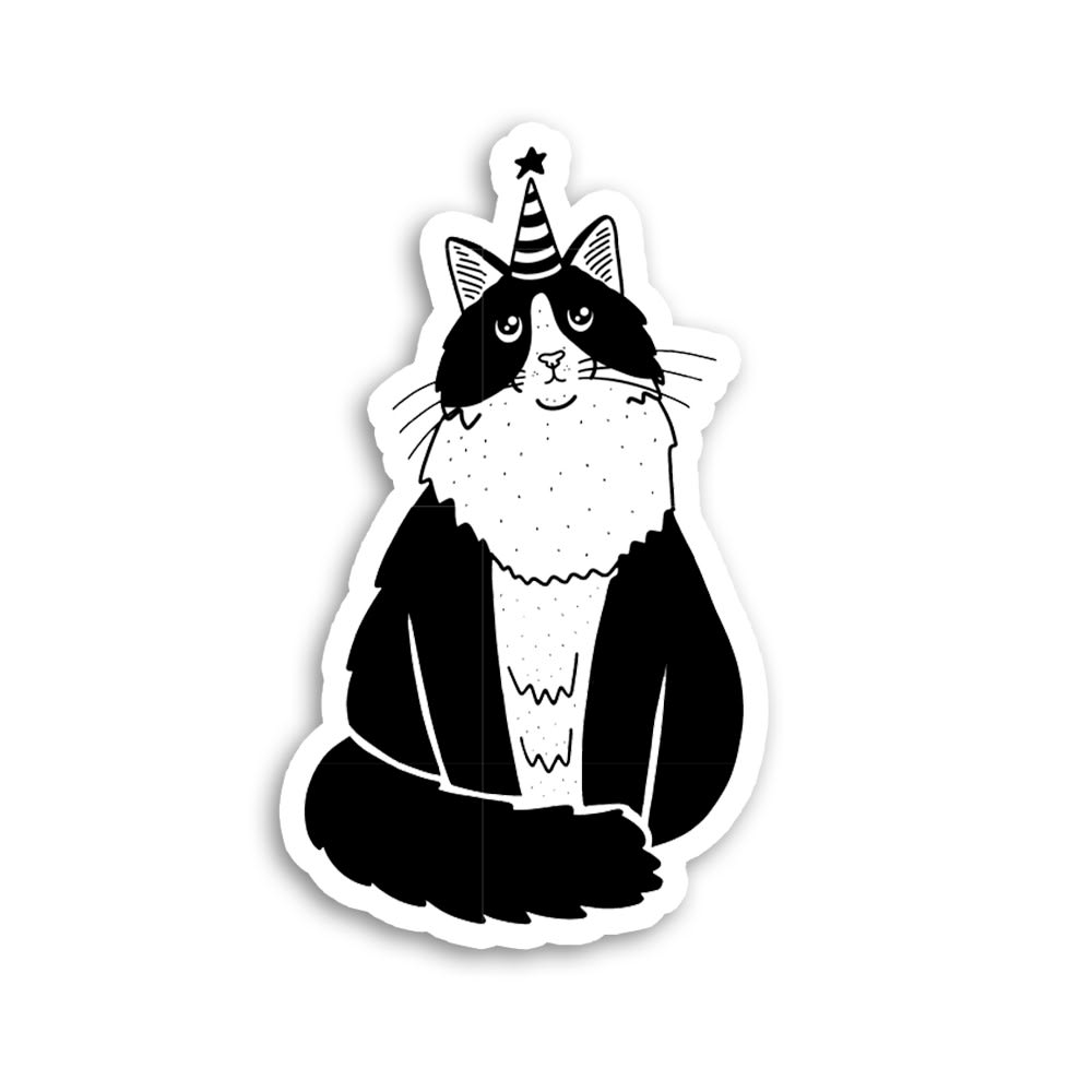 Sticker waterproof (Gorrito cumpleaños) Base