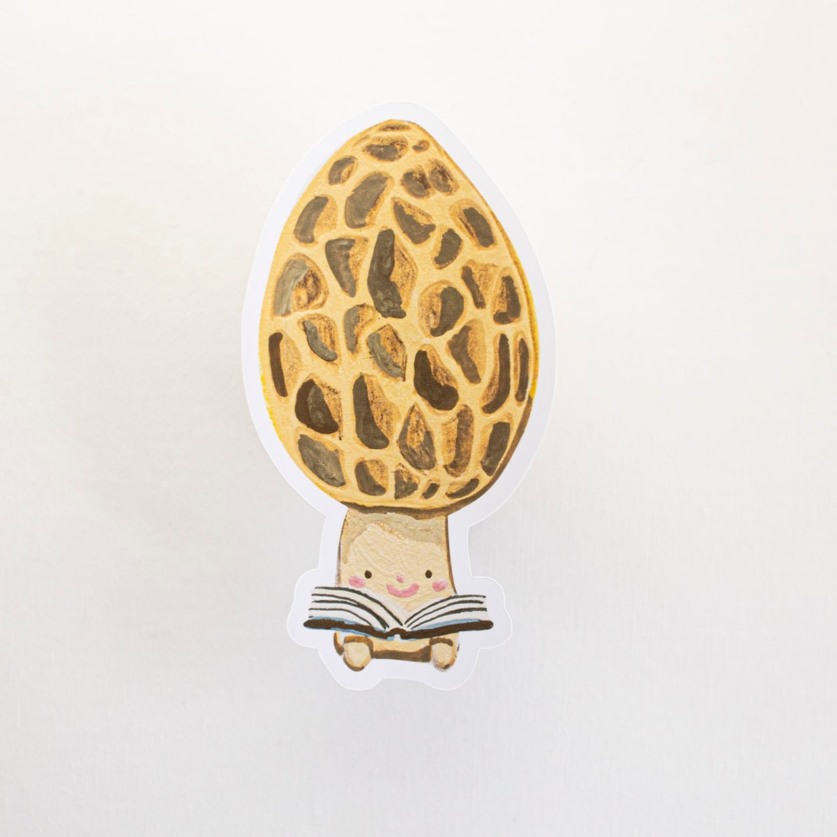 Sticker unitario Hongo leyendo – DECATALOGO