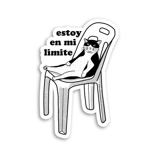 Sticker waterproof (Estoy en mi limite) Base