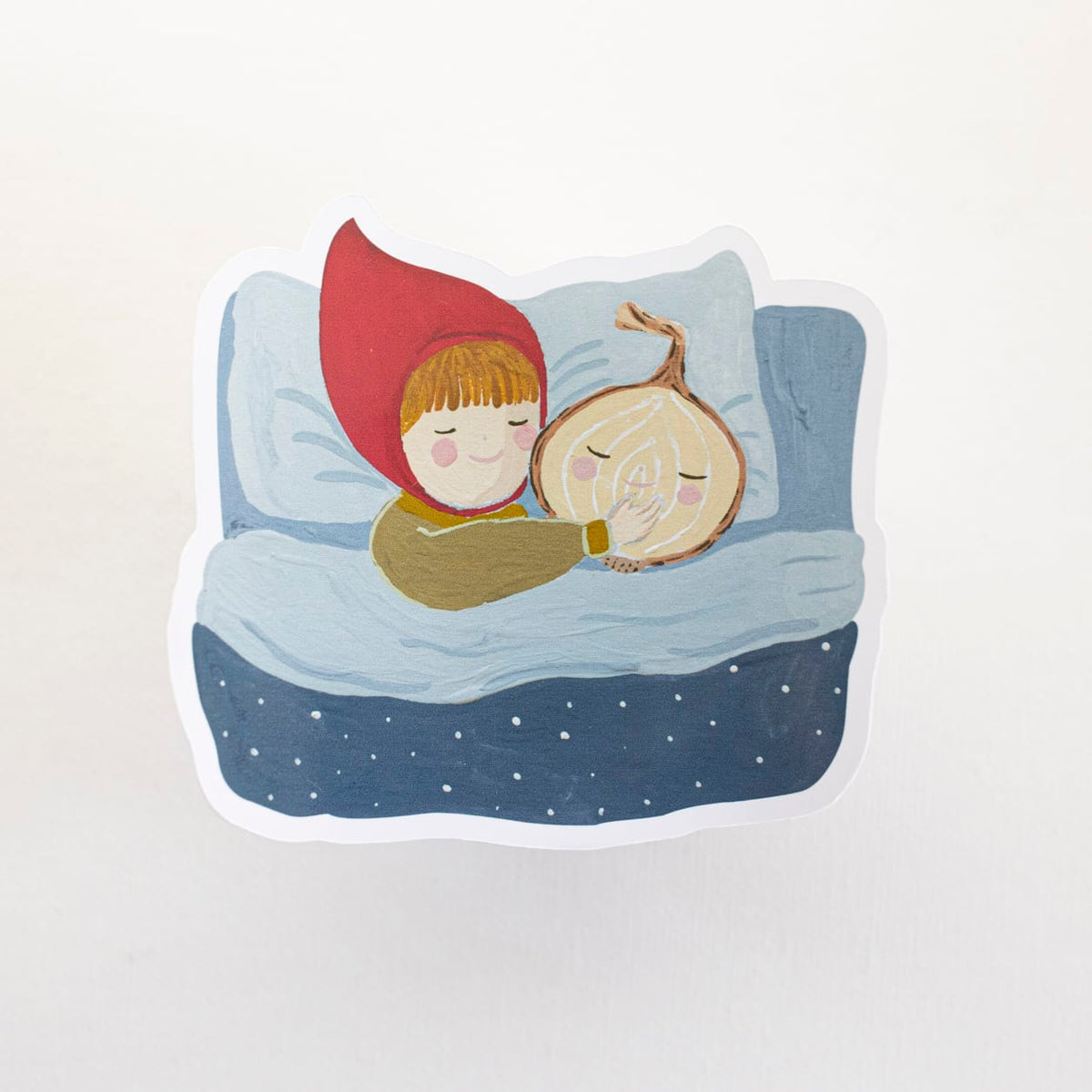 Sticker unitario Niño y cebolla – DECATALOGO