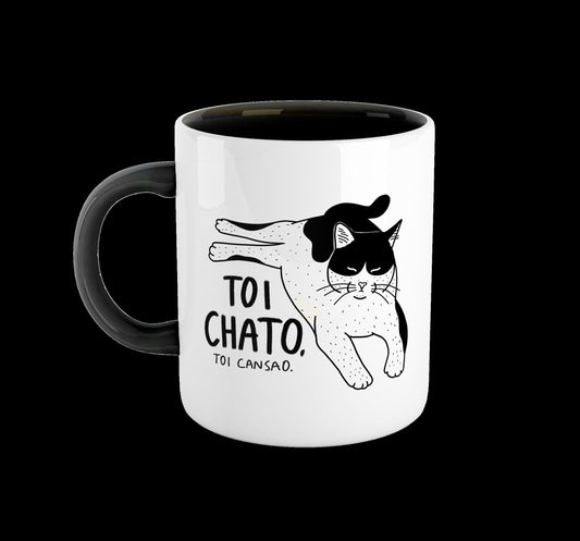 Tazón cerámica Toi chato toi cansao Base