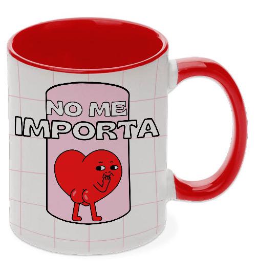 Tazón No me Importa ROJO