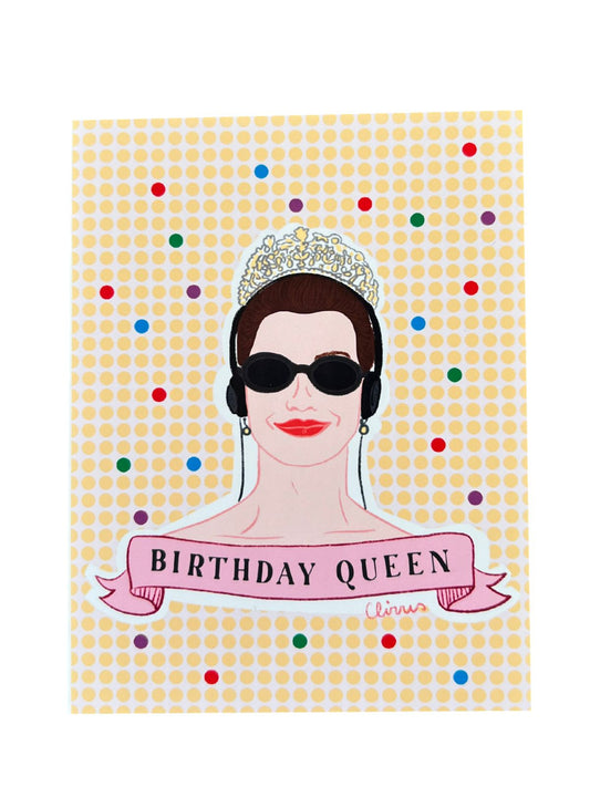 Tarjeta Cumpleaños Reina