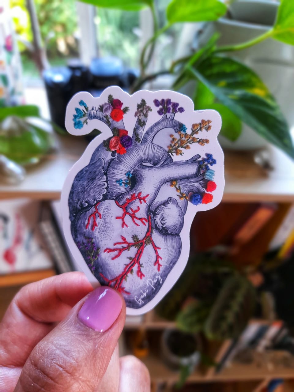 Sticker Corazon – DECATALOGO