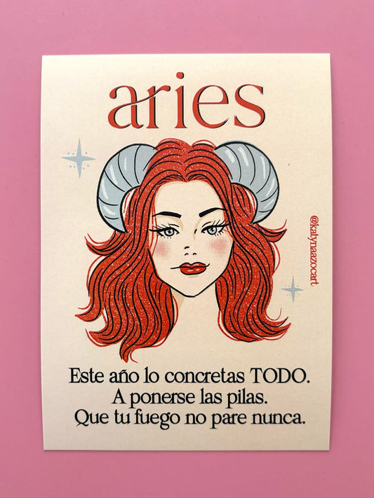 Postales Signos 2026 - Aries BASE