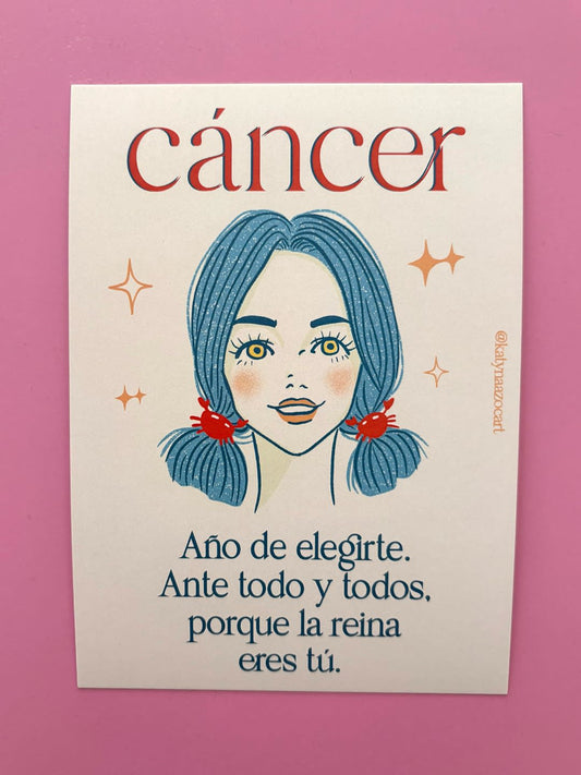Postales Signos 2026 - Cáncer BASE