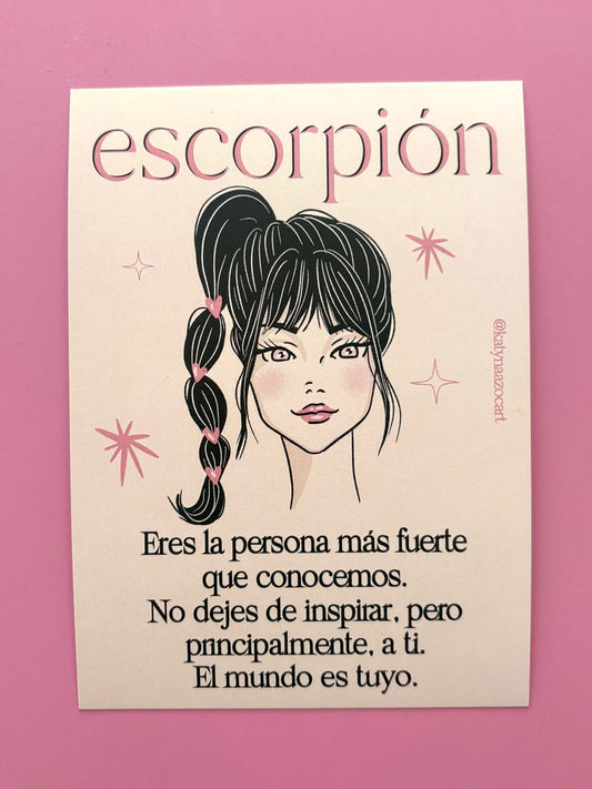 Postales Signos 2026 - Escorpio BASE