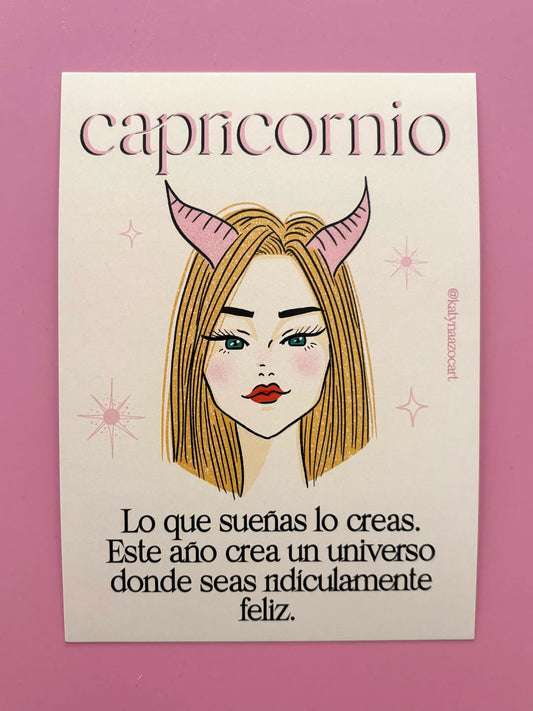 Postales Signos 2026 - Capricornio BASE