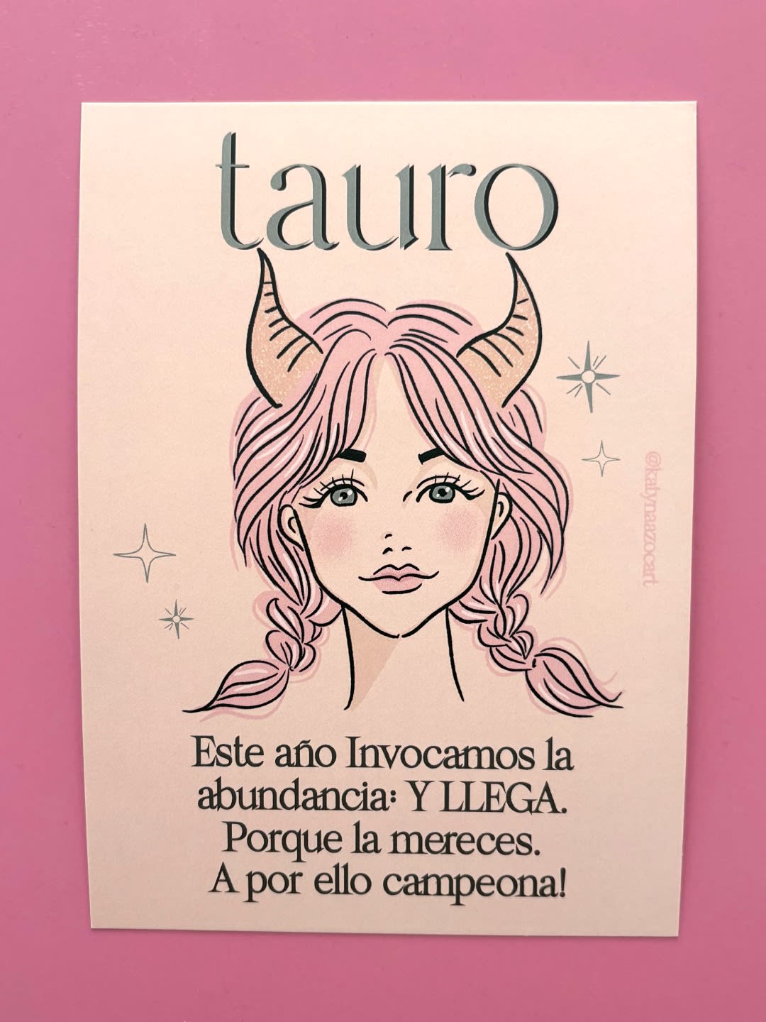 Postales Signos 2026 - Tauro BASE