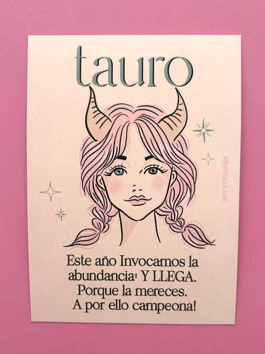 Postales Signos 2026 - Tauro BASE