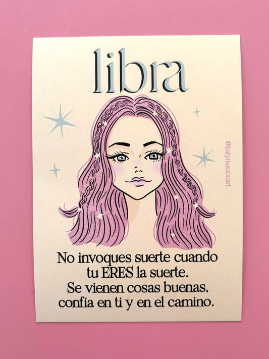 Postales Signos 2026 - Libra BASE