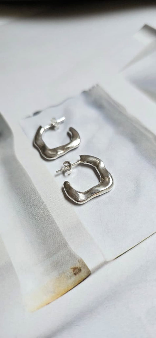 Aros Olga aros de plata