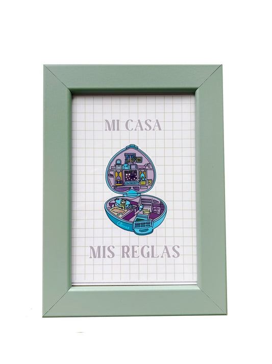 CUADRO ART PRINT POLLY POCKET