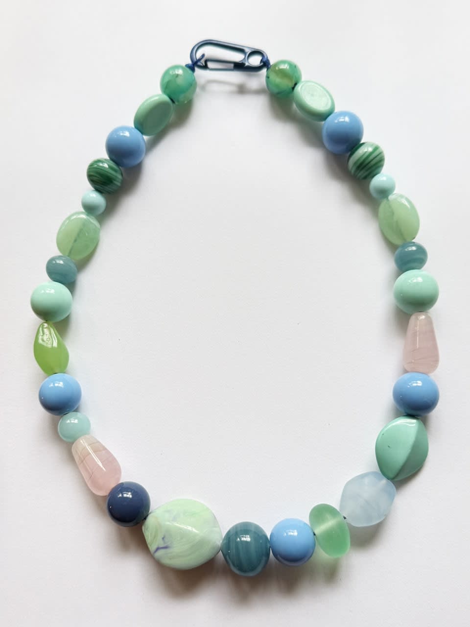 Collar aqua